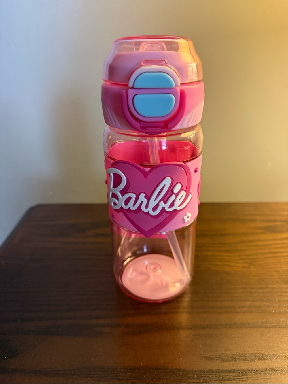 Mattel 2 in 1 Lid Cup-Barbie-Grow With Me-Baby/Toddler/Kids:Spout to Straw